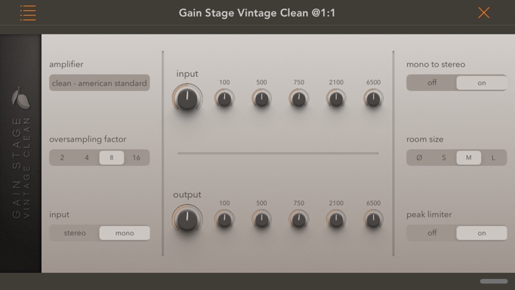 Gain Stage Vintage Clean