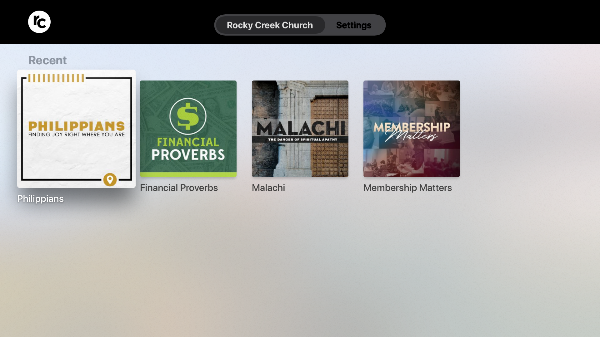 Rocky Creek Church