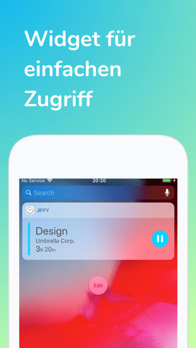 Jiffy - Arbeitszeiterfassung — Screenshot 5