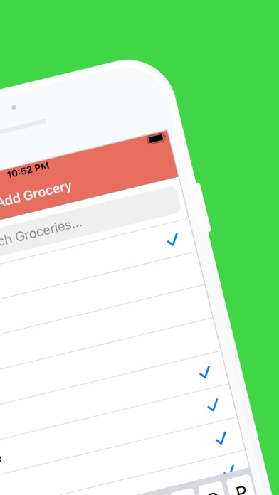 Screenshot #3 pour Simple Grocery List - App