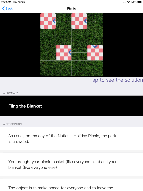 100×3 Logic Games iPad screenshot