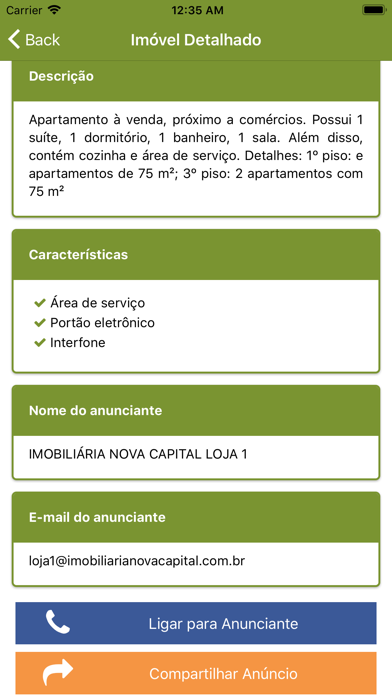 Imobiliaria Nova Capital Screenshot