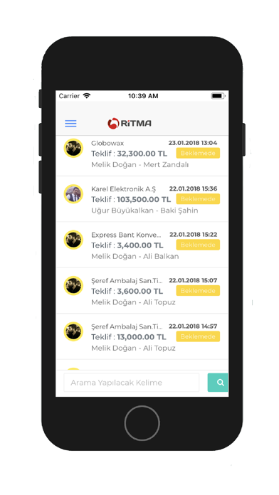 Screenshot #2 pour Ritma FLEX CRM