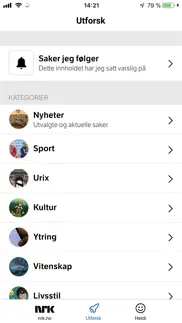 nrk iphone screenshot 2