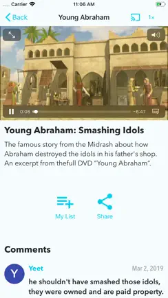 Jewish Kids Videos iPhone image 3