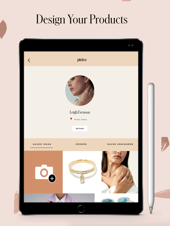 Pietra Creator Companion App iPad screenshot 2 - Shopping app