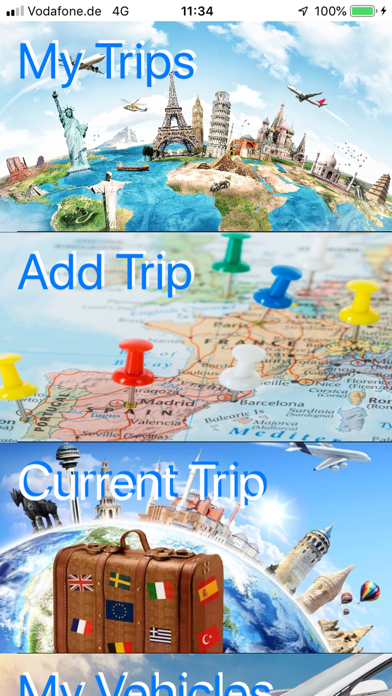 My Trip Assistant Screenshot