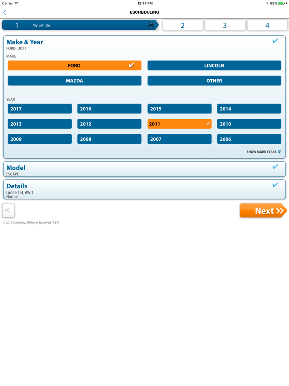 Gene Messer Lincoln Amarillo iPad screenshot 5 - Shopping app