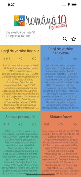 Game screenshot Română10 Gramatică mod apk
