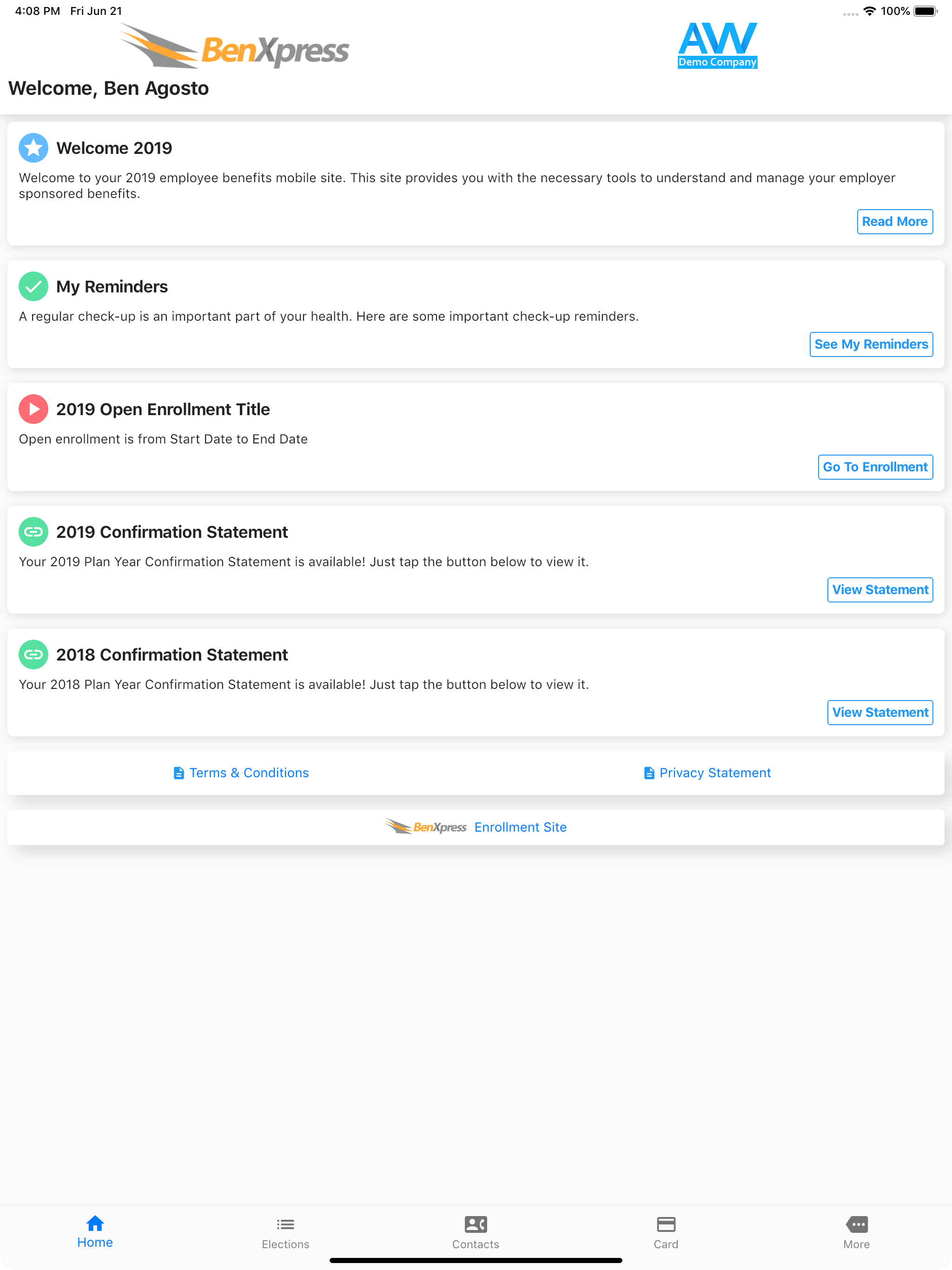 BenXpress by AccordWare, LLC screenshot 6
