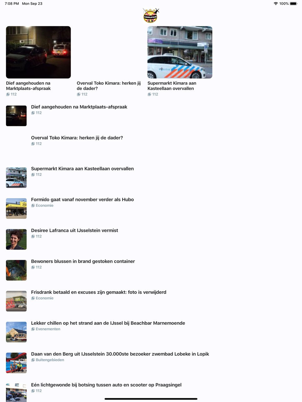 iPad screenshot