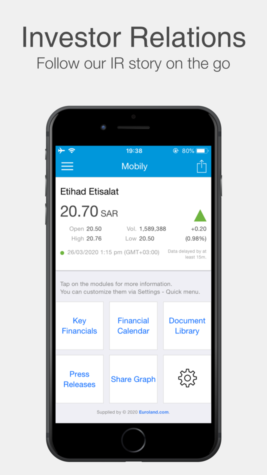 Mobily Investor Relations - 1.0.2 - (iOS)