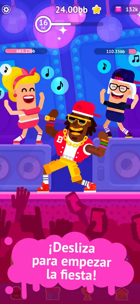 Partymasters: juego inactivo