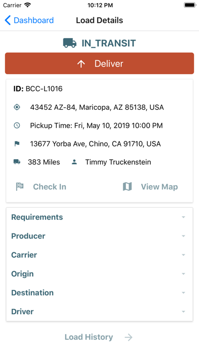Cattle Driver iPhone screenshot 2 - Business app
