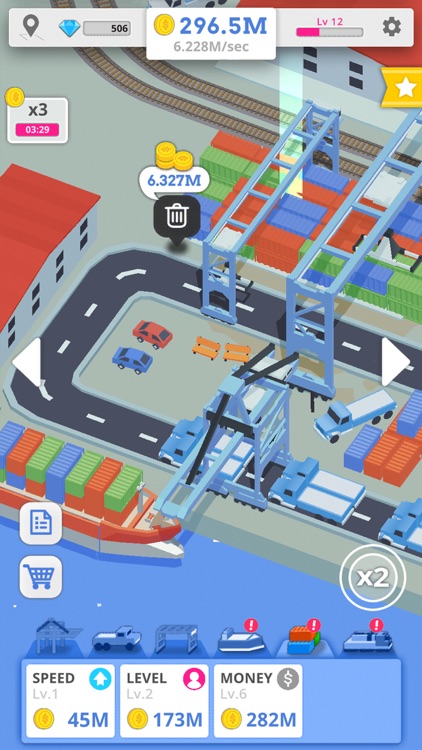 Idle Port Tycoon