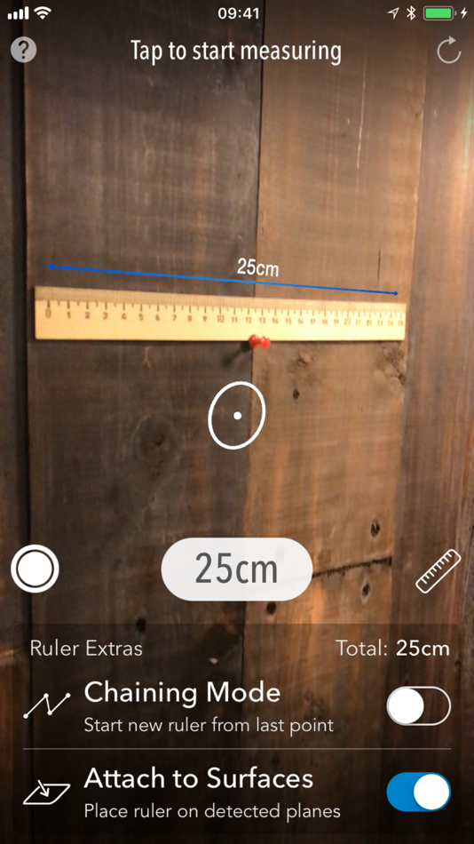 #1. MeasureKit - AR Ruler Tape (iOS) 由: Rinat Khanov