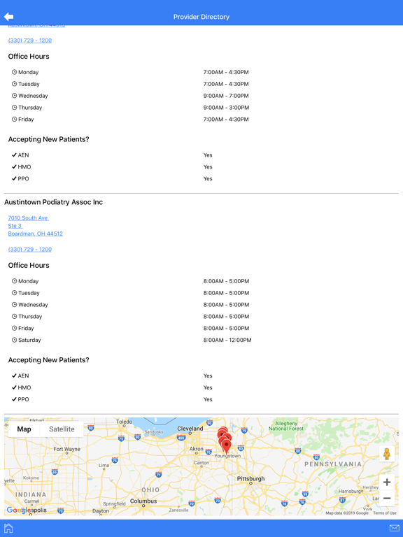 Screenshot #5 pour AultCare Provider Directory