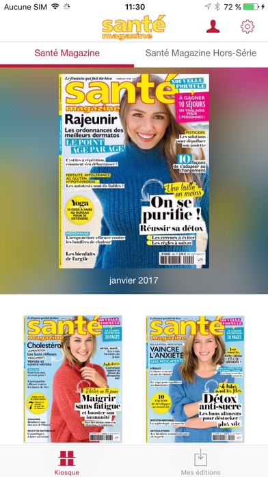 Screenshot #1 pour Santé Magazine Mag