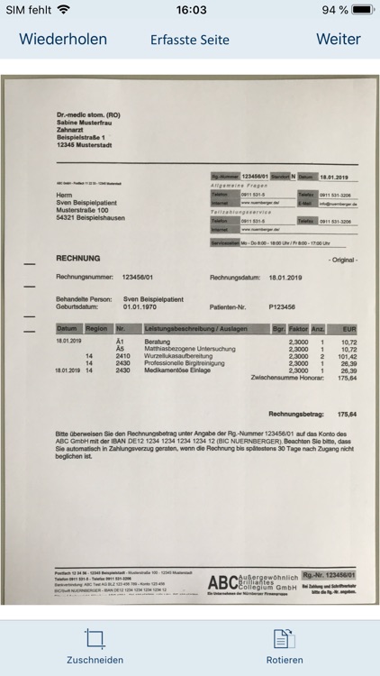NÜRNBERGER EasyScan