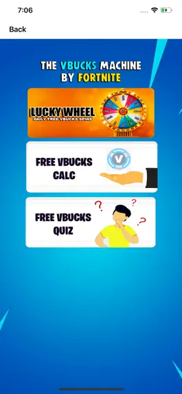 Game screenshot Vbucks Roulette For Fortnite apk