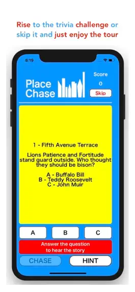 Game screenshot PlaceChase NYPL hack