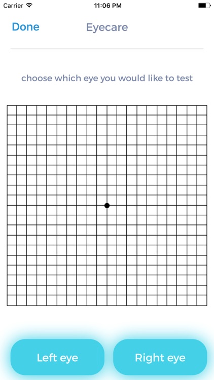 Eyecare- Amsler Grid Eye Test