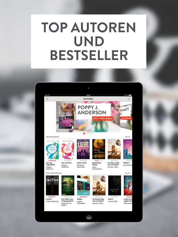 readfy: Die eBook Flatrate iPad screenshot 5