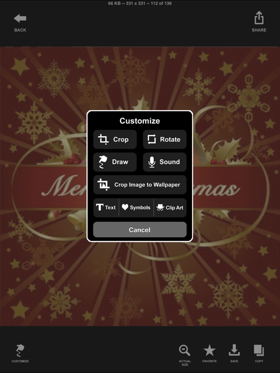 Screenshot #6 pour Holiday Greetings - Animations