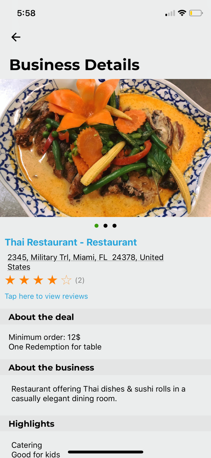 Redeem - Local Coupons Events