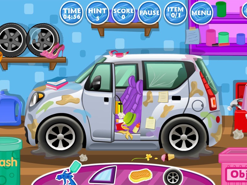 Limpiar juego lavado de autos screenshot 10