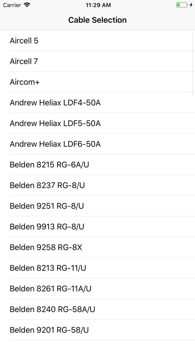 Coax Line Screenshot