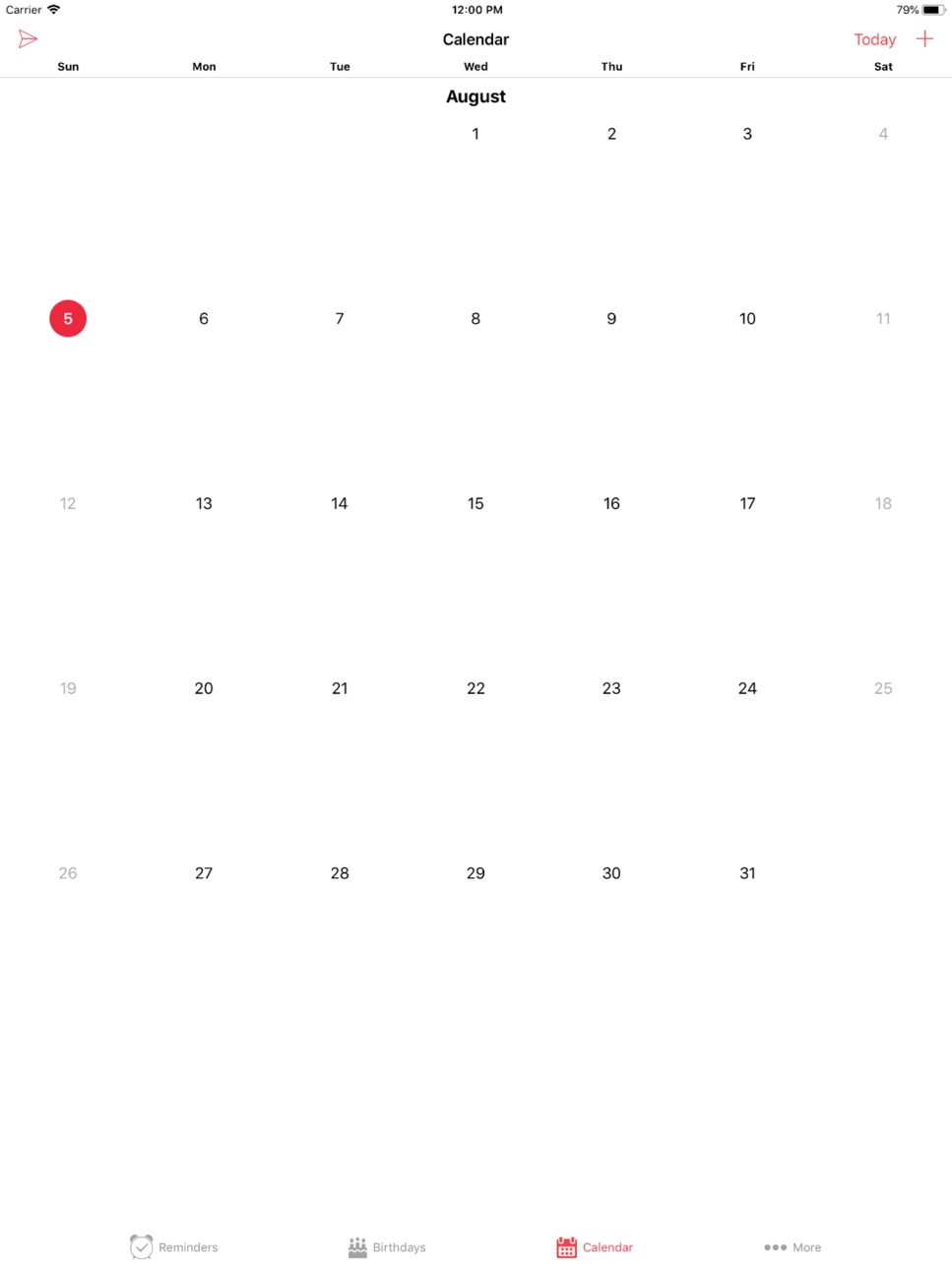iPad screenshot