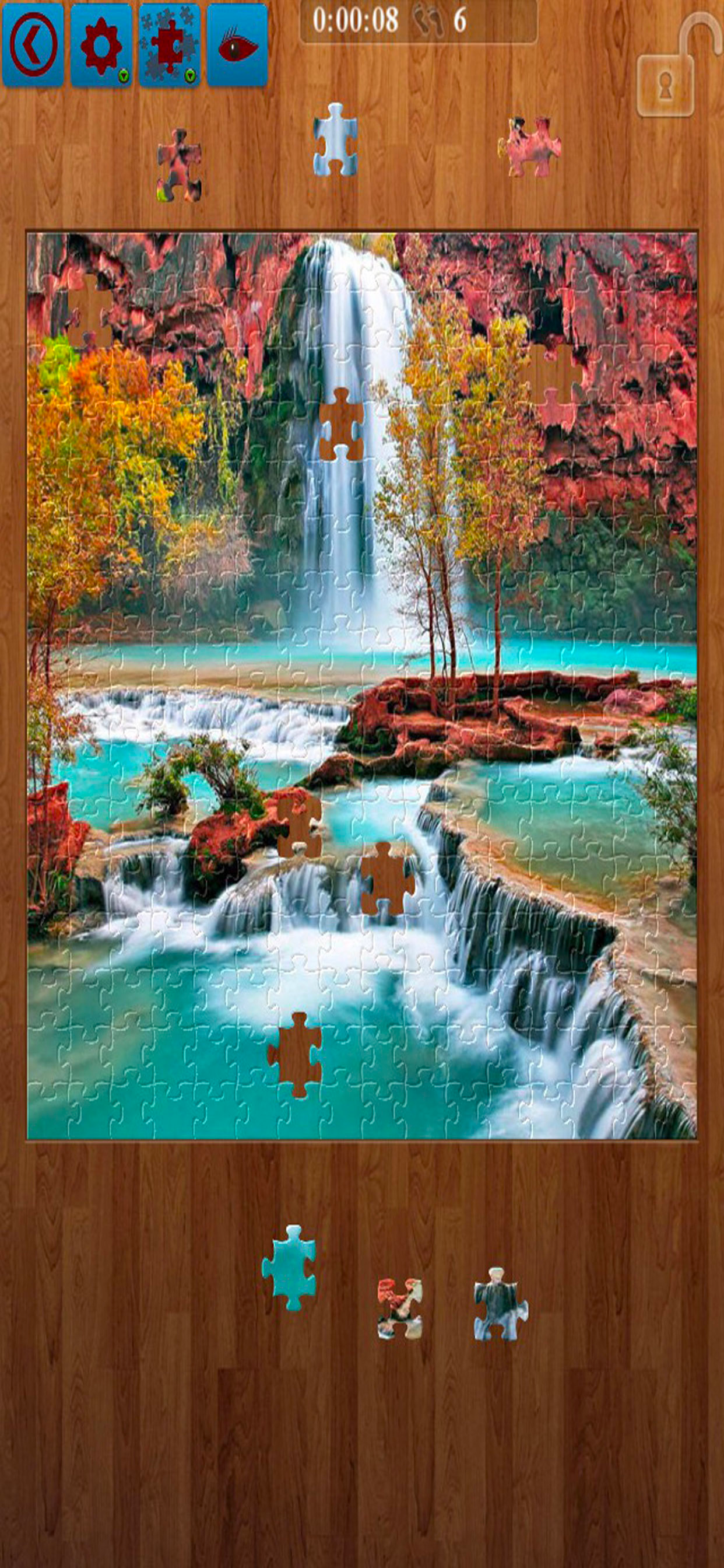 Waterfall Jigsaw Puzzle