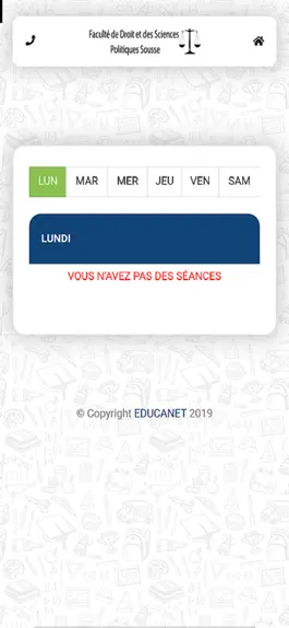 Game screenshot Faculté Droit Sousse apk