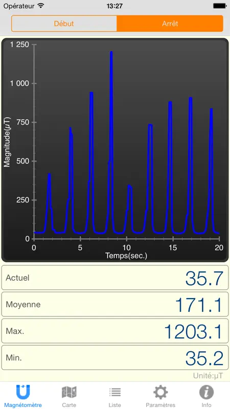 Gauss Meter screenshot 1 of 5