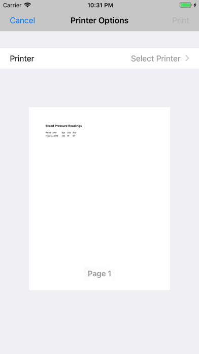 App screenshot