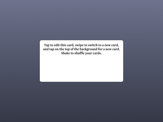 Screenshot #1 for Cards - Store Ideas Easily