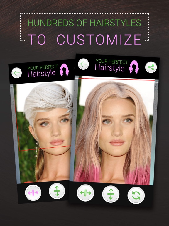 Perfect Hairstyle:Hair Cut PRO iPad screenshot 7 - Lifestyle app