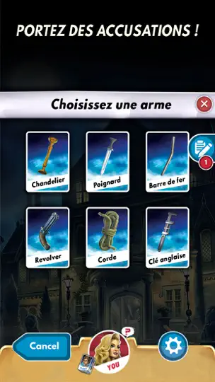 Capture d'écran de Cluesheet Companion sur iPhone 6