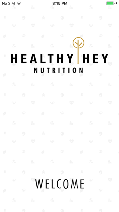 HealthyHey Authenticator Screenshot