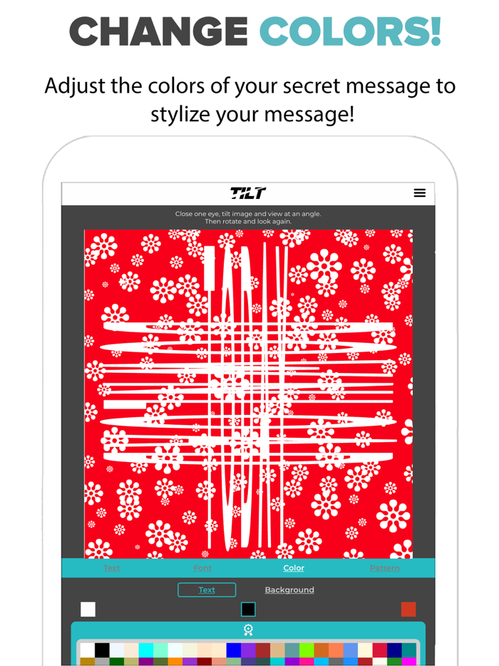 TILT Spoof Text Message App