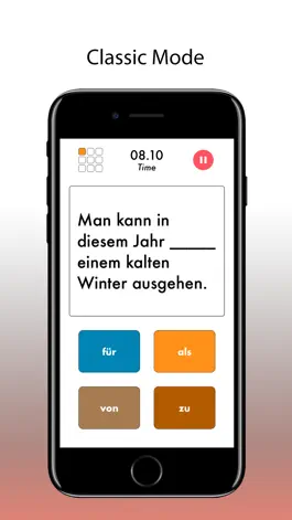 Game screenshot Verben mit Präpositionen Plus apk