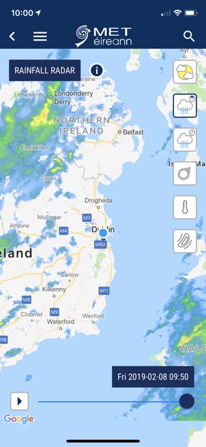 Met Éireann Weather Ireland(圖2)-速報App