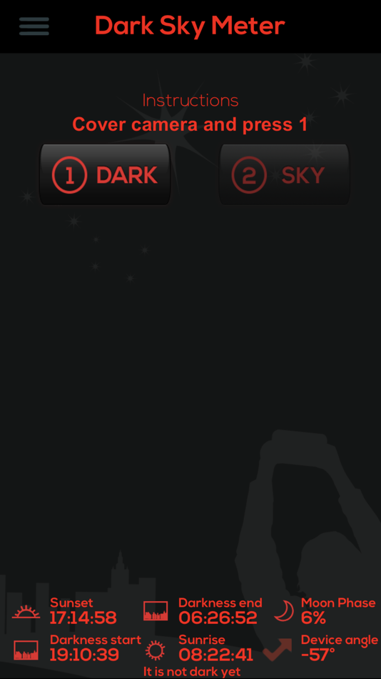 #1. Dark Sky Meter (iOS) 由: DDQ