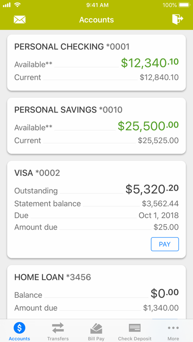 Jovia Financial Credit Union Screenshot