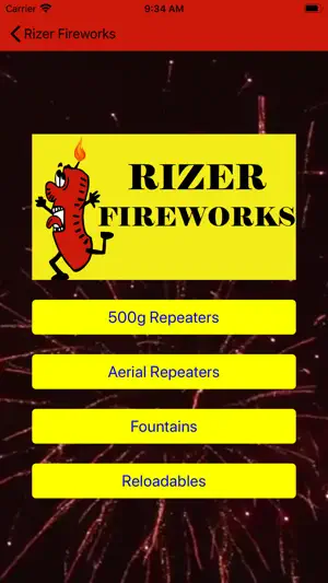 Rizer Fireworks screenshot 2