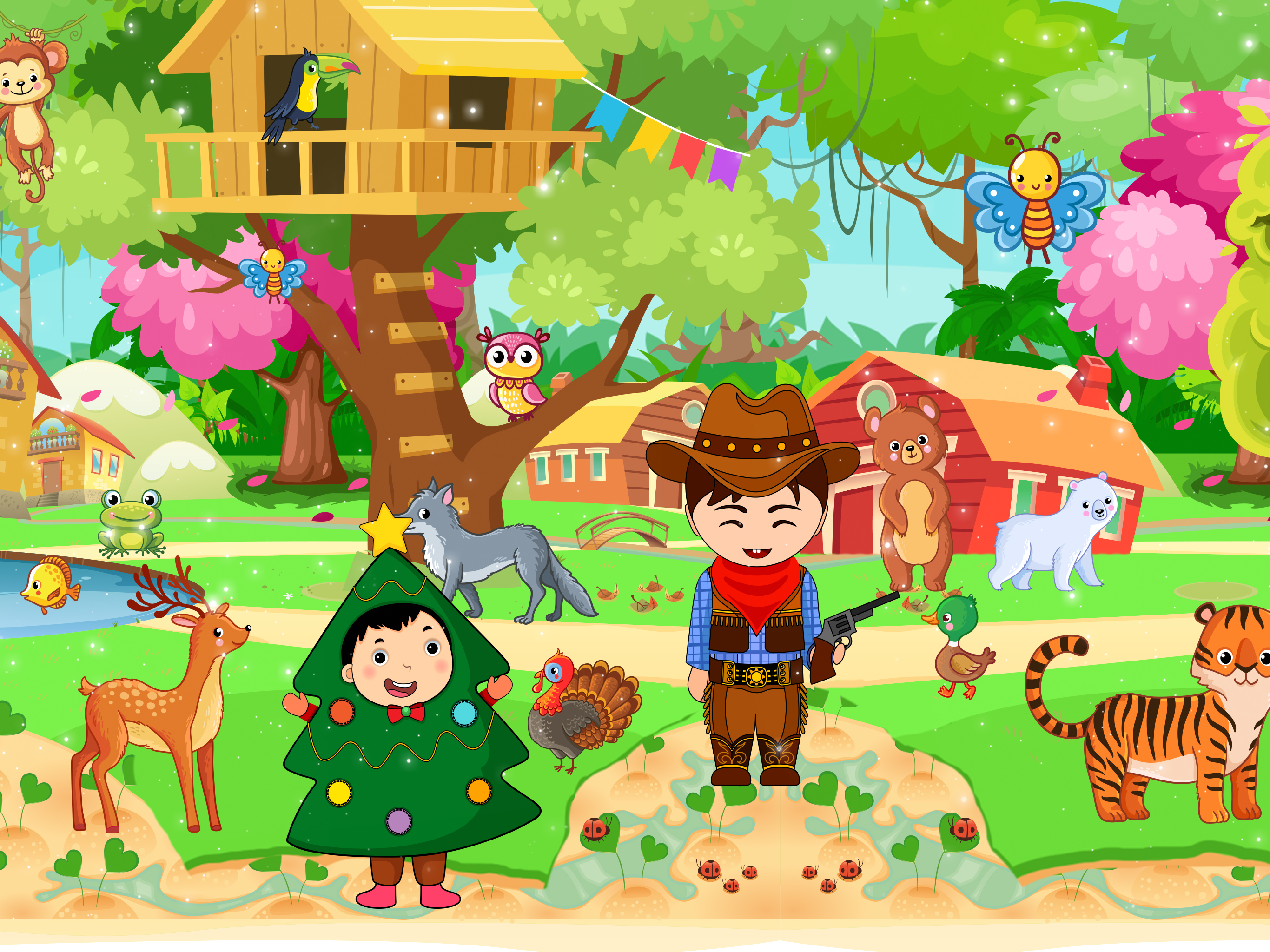 Pretend Play in Nature