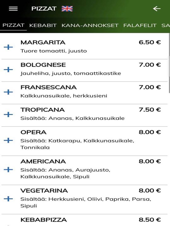 Screenshot #6 pour Olivia Ravintola