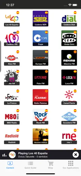 Game screenshot Spain and Mexico TV and Radio apk
