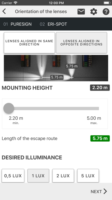 App screenshot